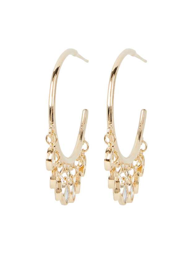 18k Gold-Plated Toscana Hoop Earrings