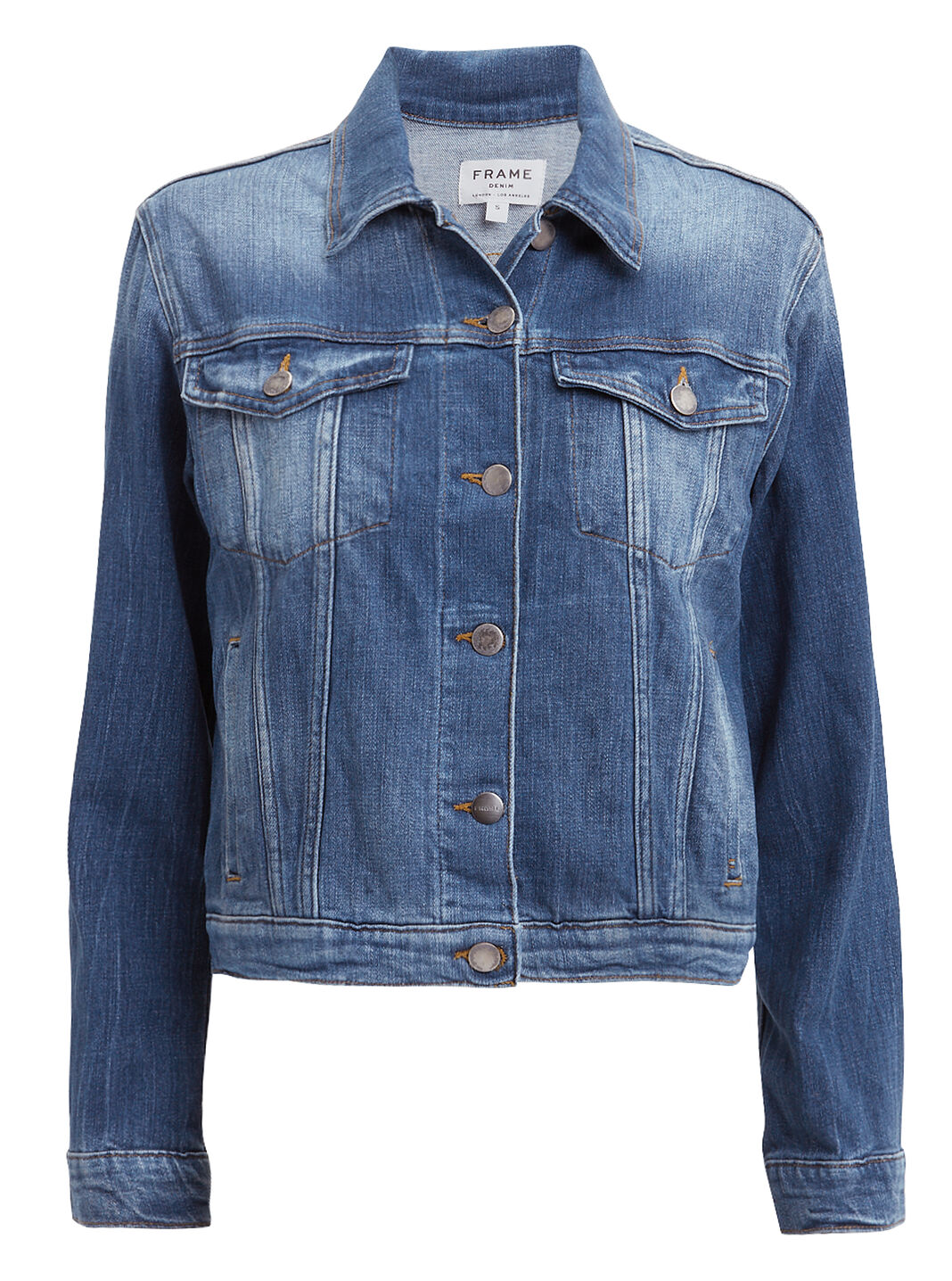 onstabiel toelage meloen FRAME Le Vintage Denim Jacket In Blue | INTERMIX®