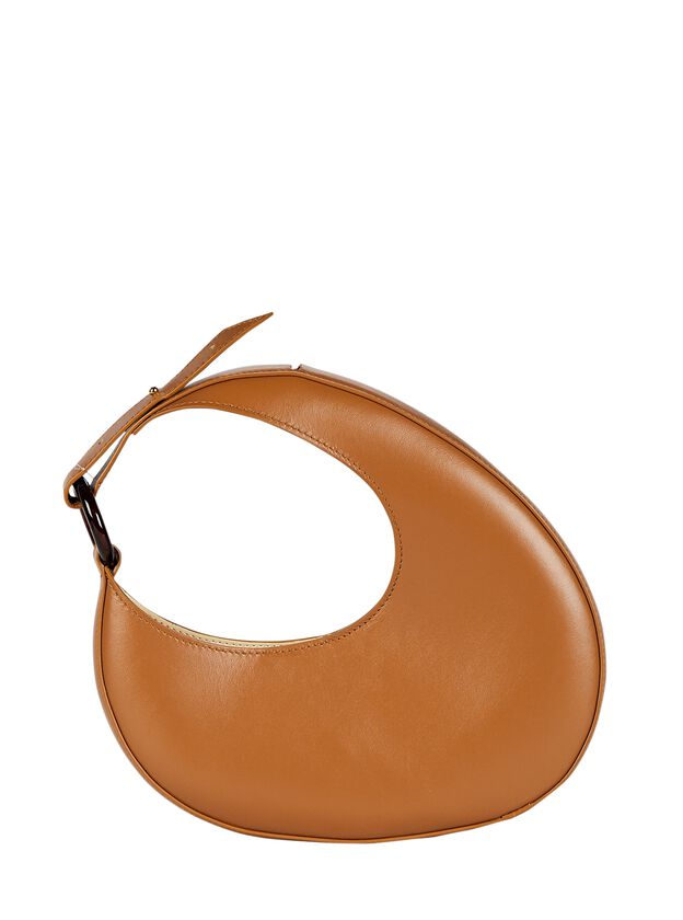 Micro Ostra Leather Shoulder Bag