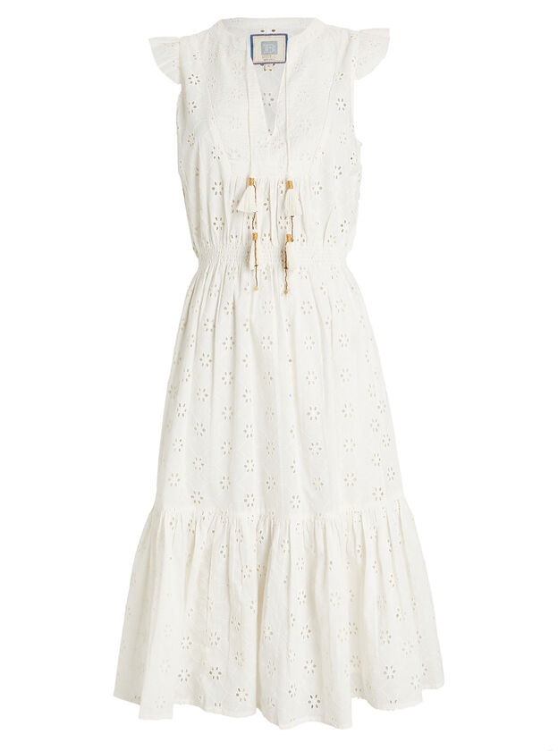 Lola Broderie Anglaise Cotton Dress