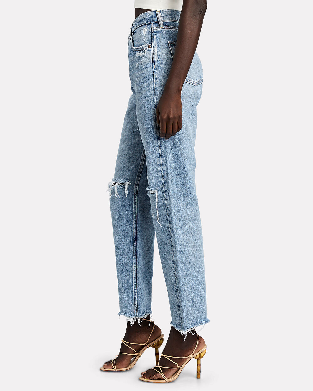 MOUSSY VINTAGE Viola Wide Straight Jeans