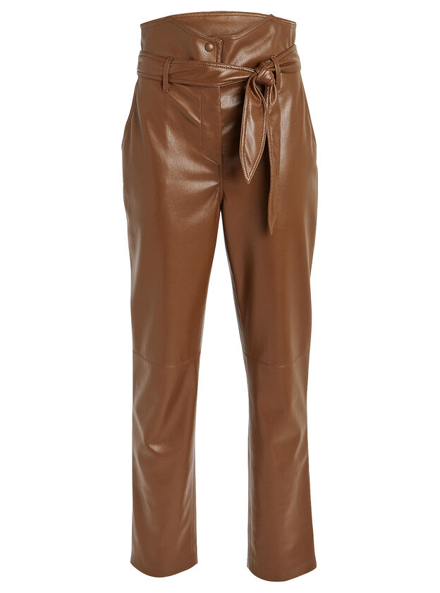 Ethan Tailored Vegan Leather Pants