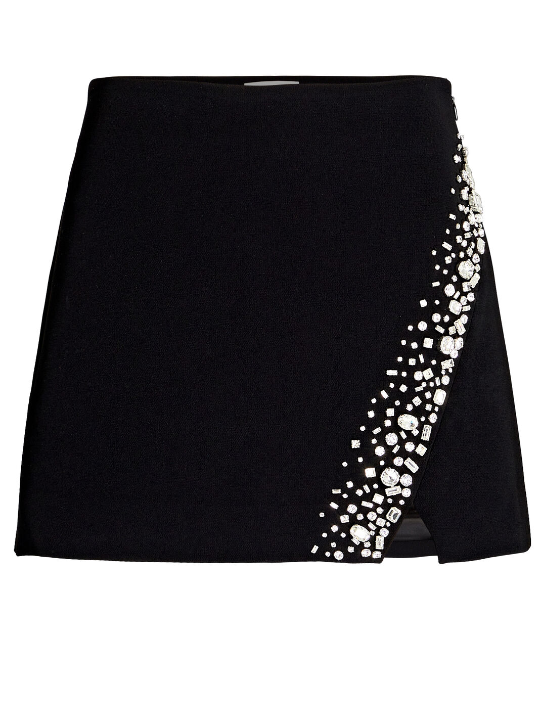 Rylan Crystal-Embellished Jersey Mini Skirt