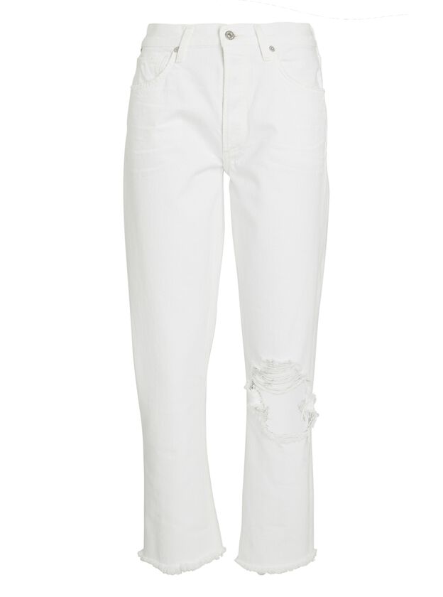 Charlotte Cropped Straight-Leg Jeans