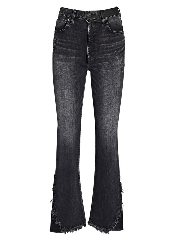 Alhambra High-Rise Flared Ankle Jeans
