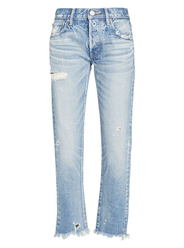 Kelley Tapered Mid-Rise Jeans