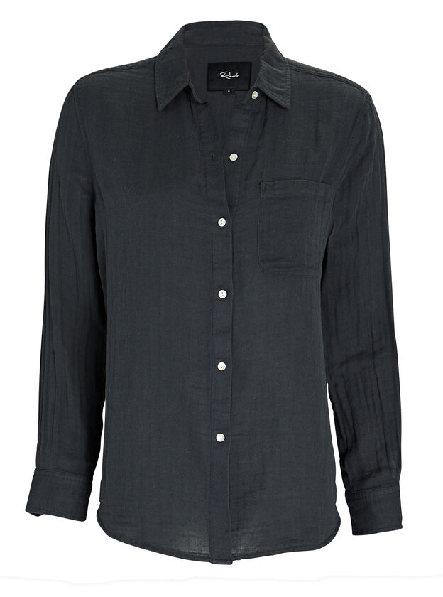 Hadley Cotton Gauze Button-Down Shirt