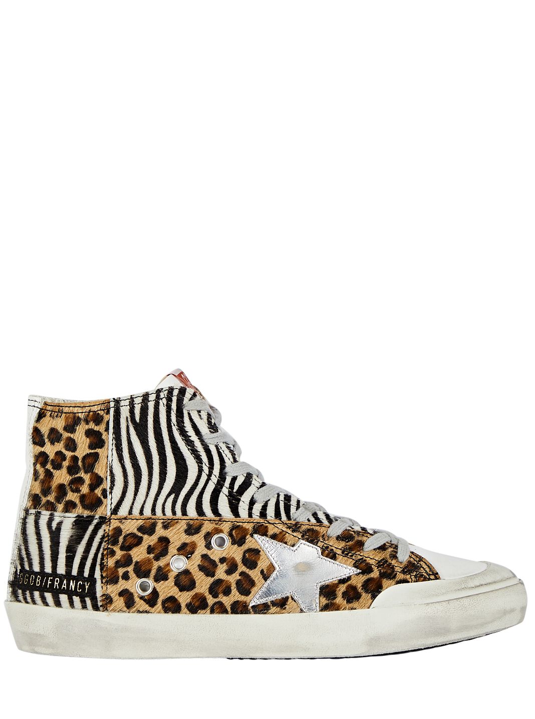 Francy Leopard High-Top Sneakers