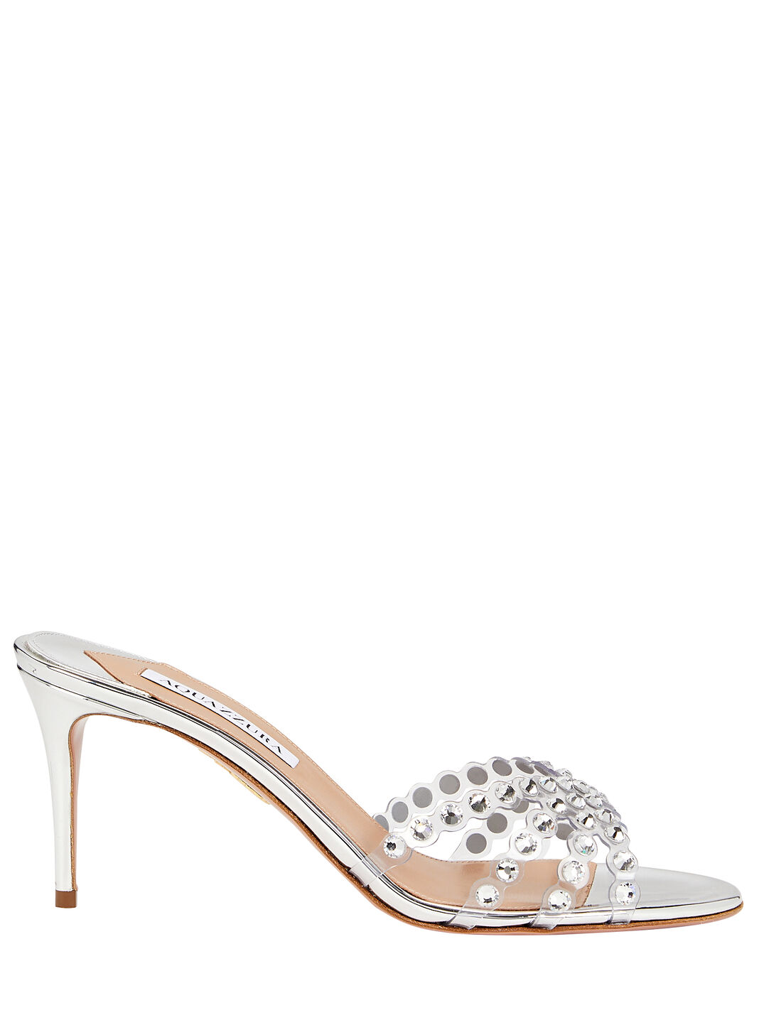 Tequila 75 Crystal-Embellished PVC Mules