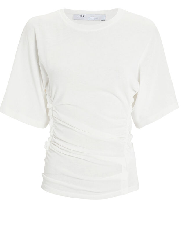 Ruched Wide Sleeve T-shirt