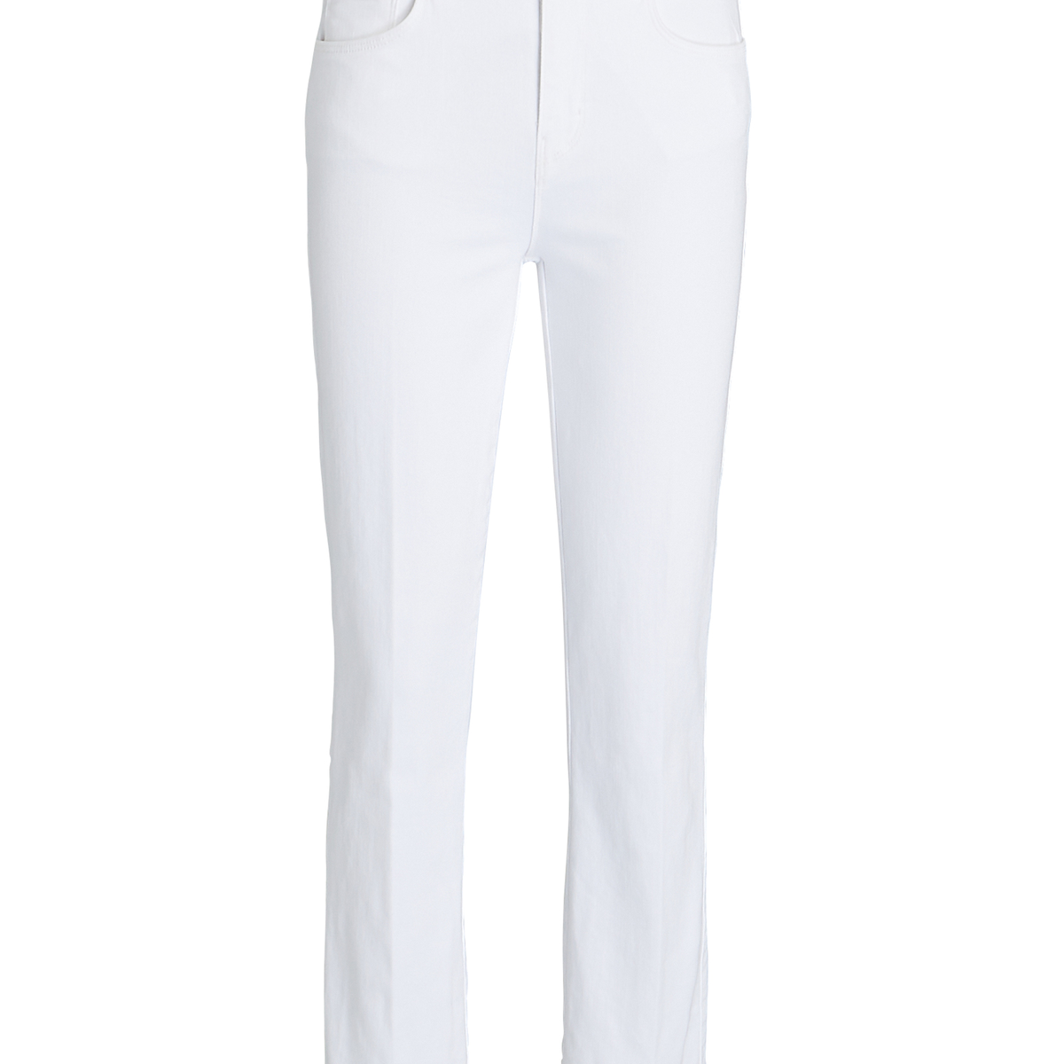 L'Agence Alexia High-Rise Jeans in White | INTERMIX®