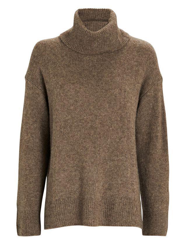 Imogen Cashmere-Silk Turtleneck Sweater