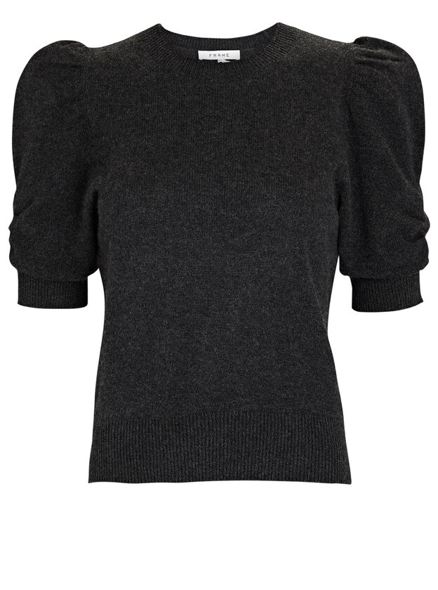 Frankie Puff Sleeve Cashmere Sweater