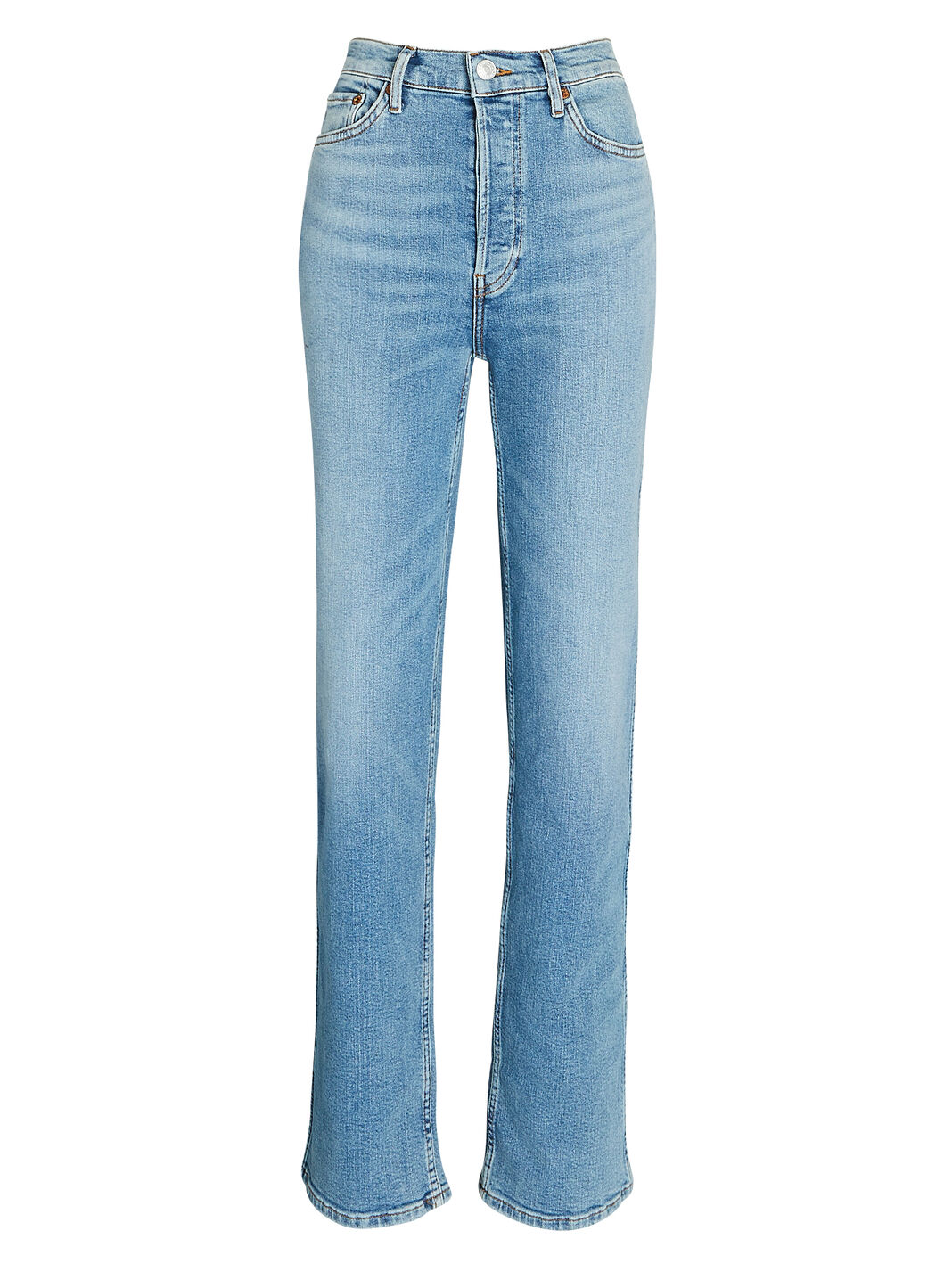 90s High-Rise Loose Straight-Leg Jeans