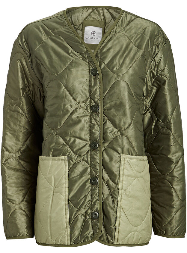 Andy Quilted Bomber Jacket