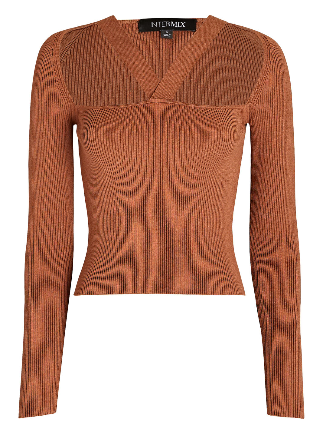 Naria Cut-Out Knit Sweater