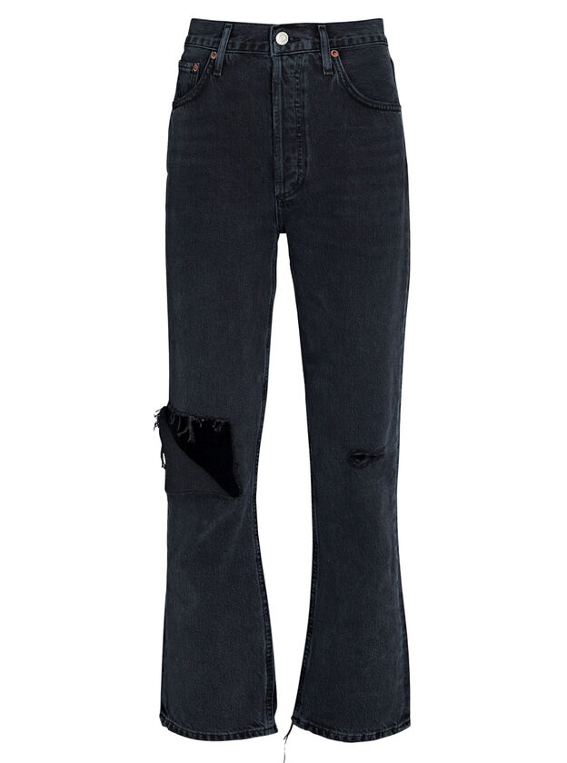 Riley High-Rise Cropped Jeans