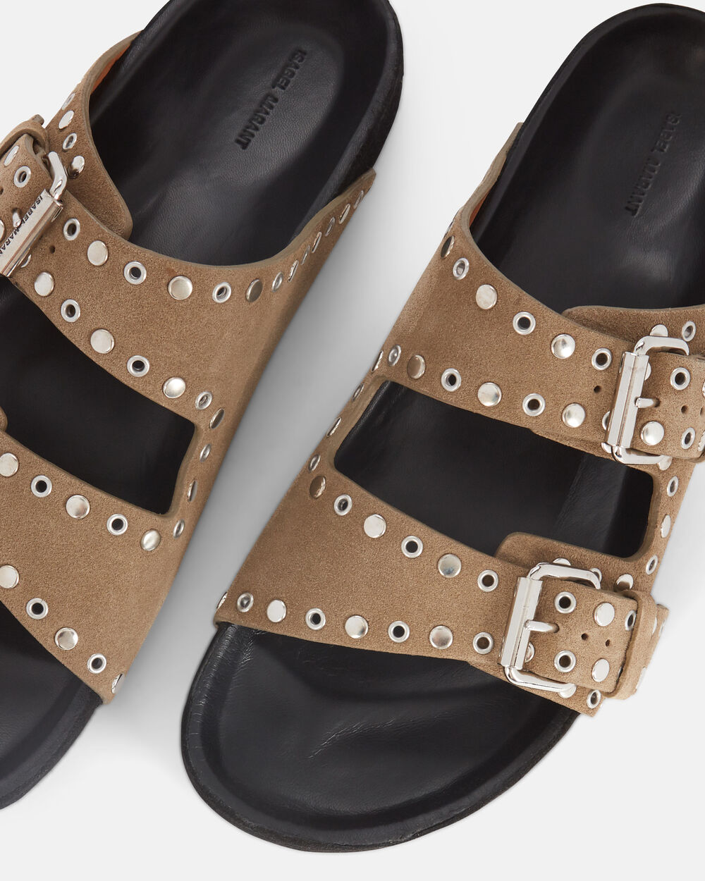 Isabel Marant Suede Slide Sandals in |