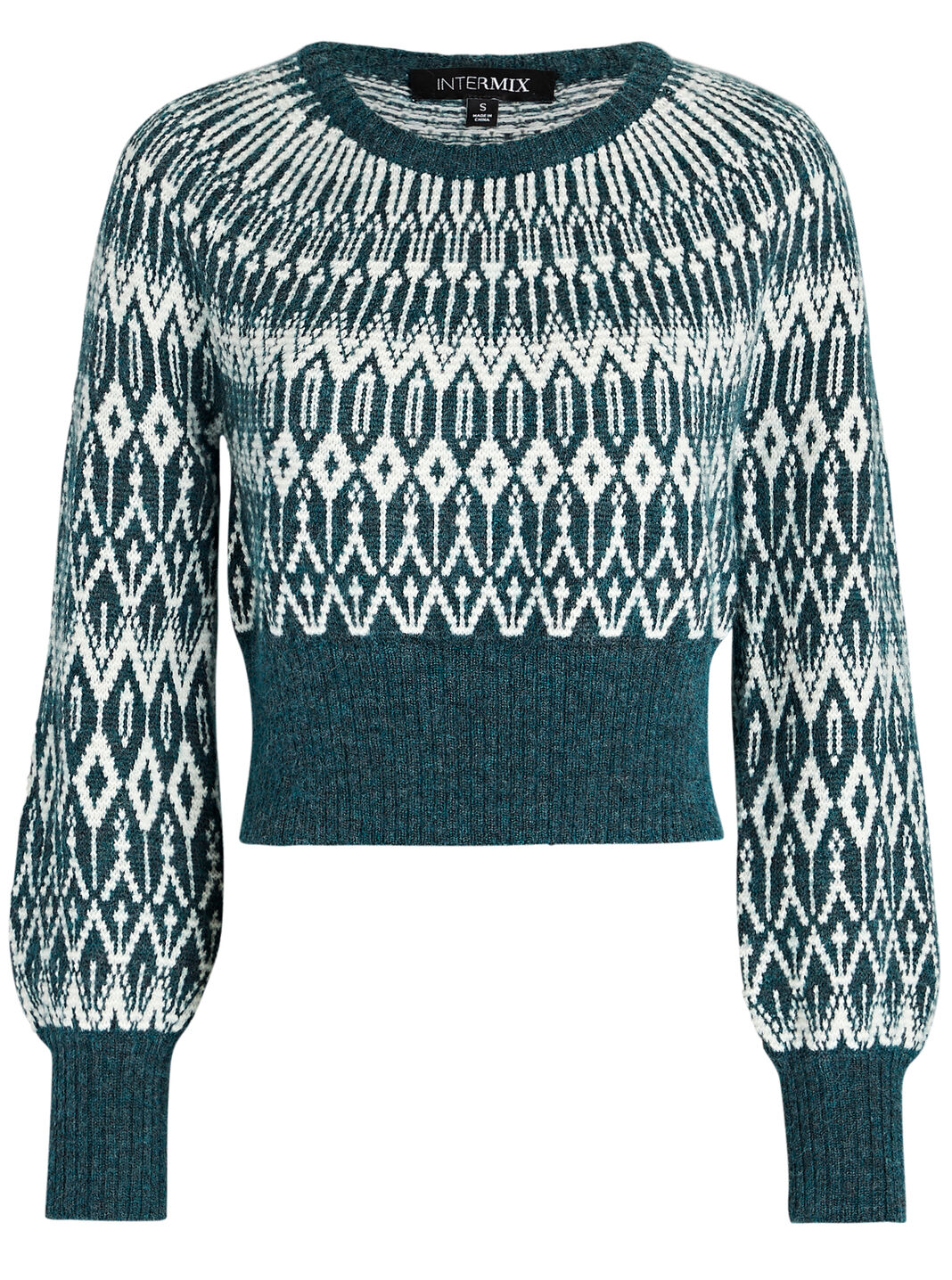 Daniella Fair Isle Wool-Blend Sweater