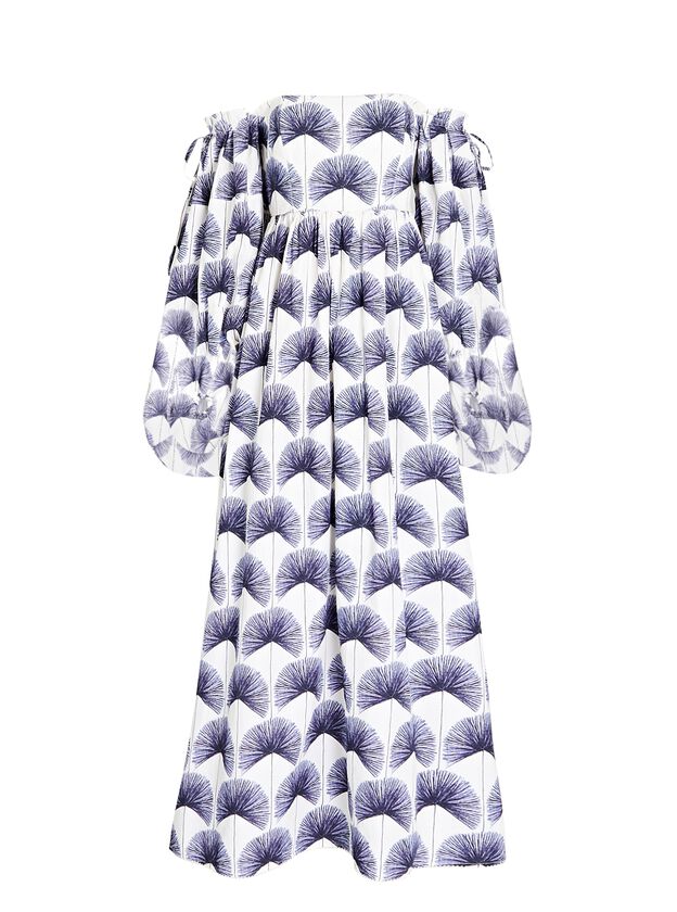 Alheli Off-The-Shoulder Cotton Maxi Dress