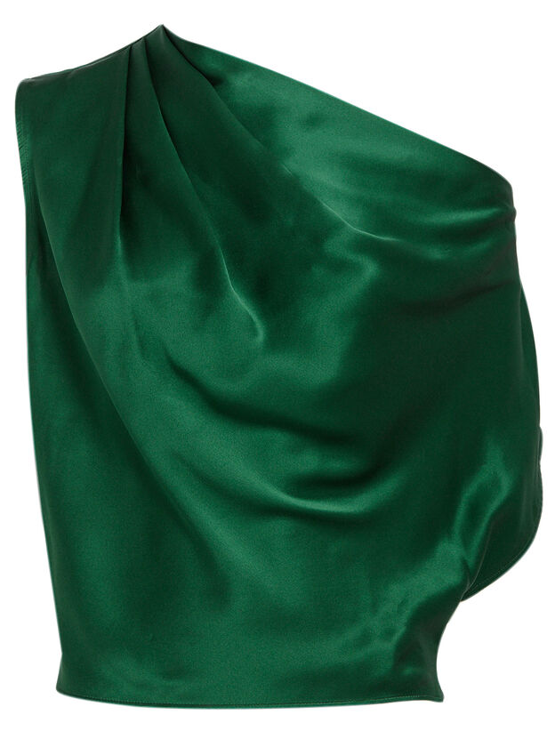 Emerald Off Shoulder Blouse