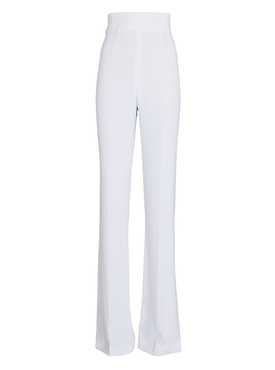 Adrian Crepe High-Rise Flared Trousers