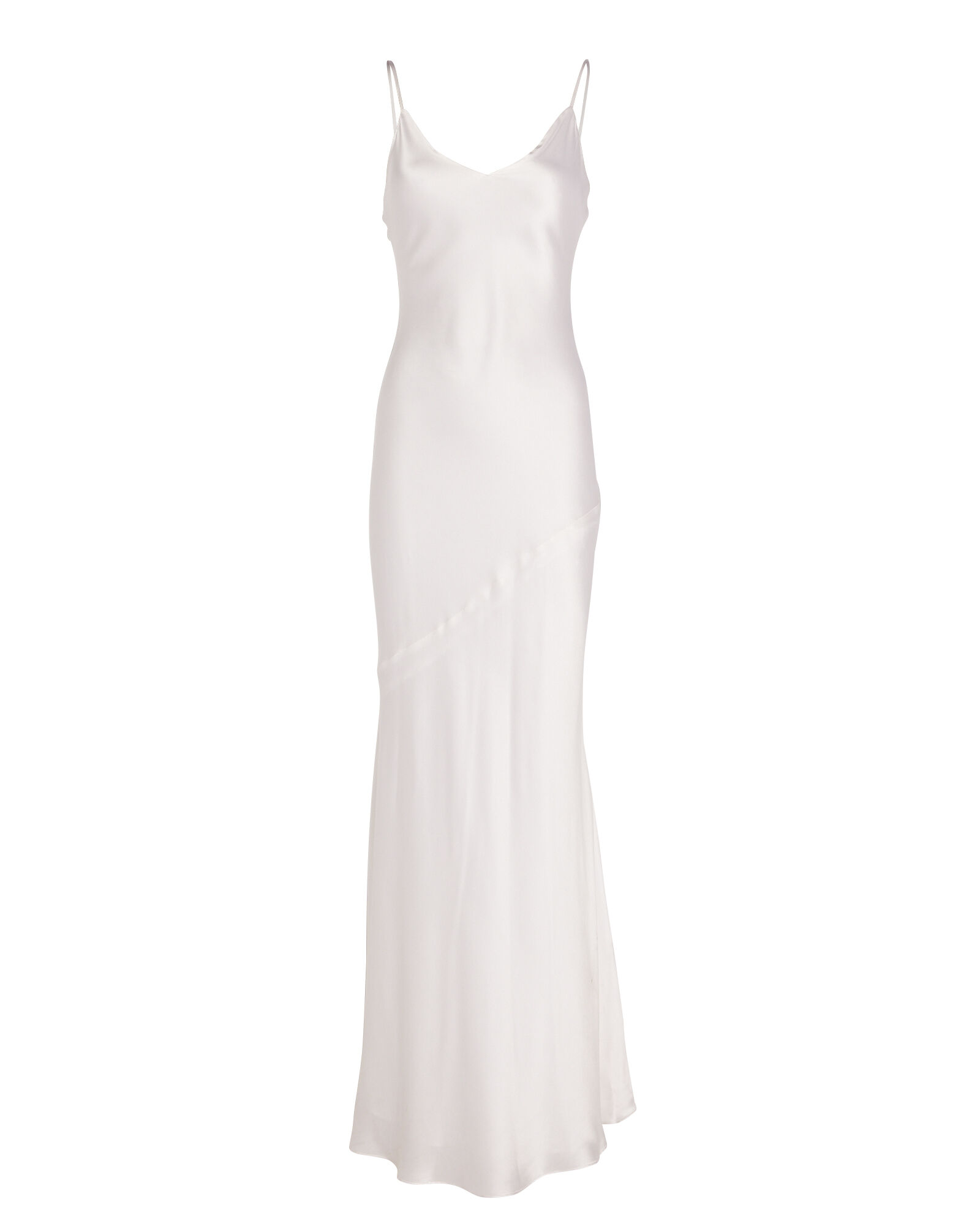 White Silk Gown  Buy and Slay