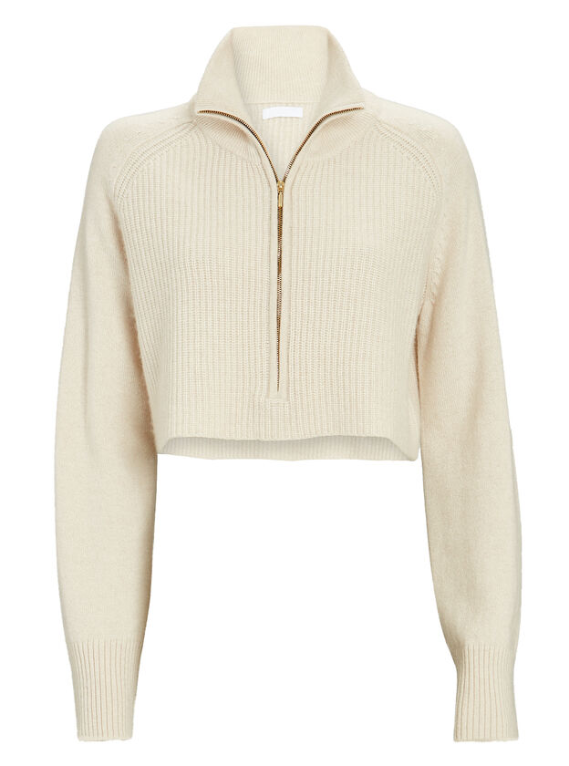 Nash Cropped Cashmere Sweater