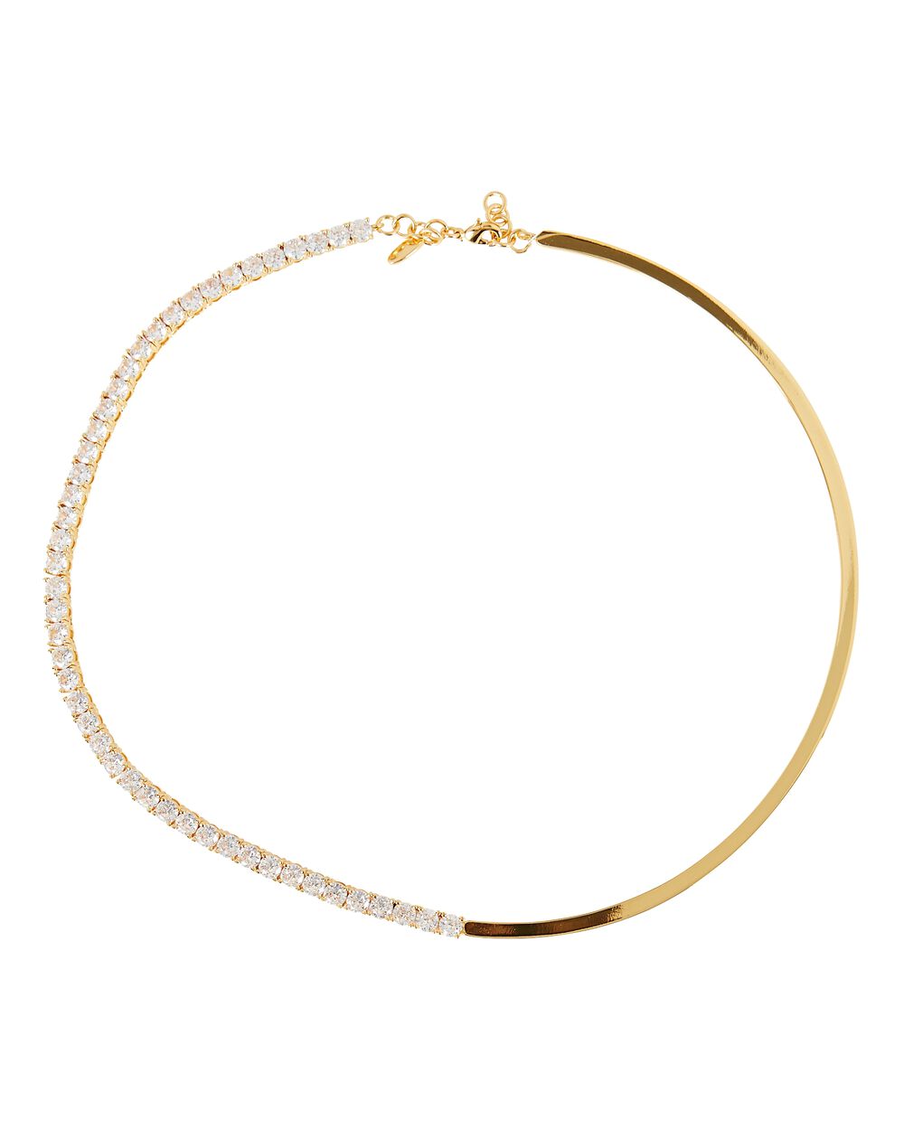 Bonheur Jewelry Anik Crystal Tennis Necklace