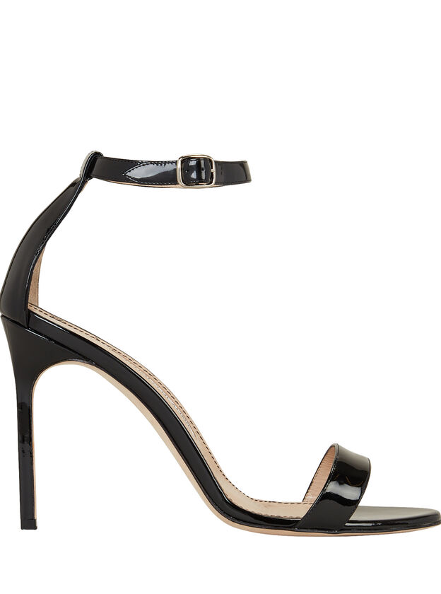 Chaos Patent Leather Heeled Sandals