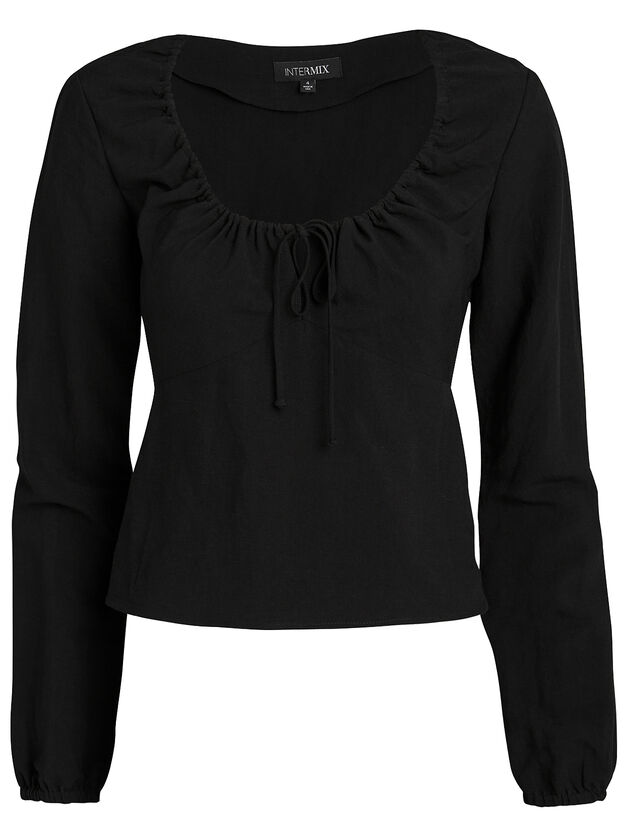Marseille Lace-Up Top