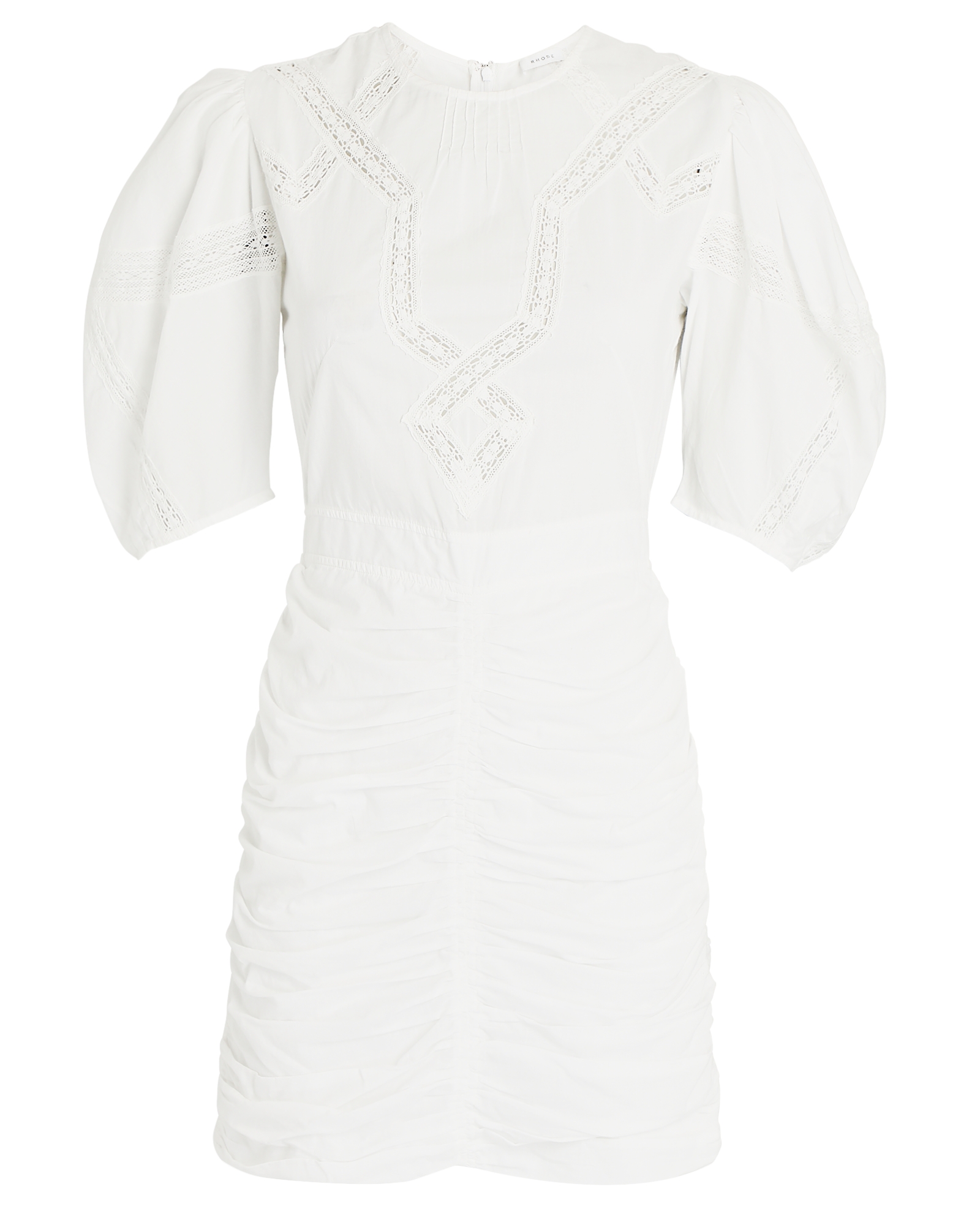 RHODE Austin Puff Sleeve Mini Dress | INTERMIX®