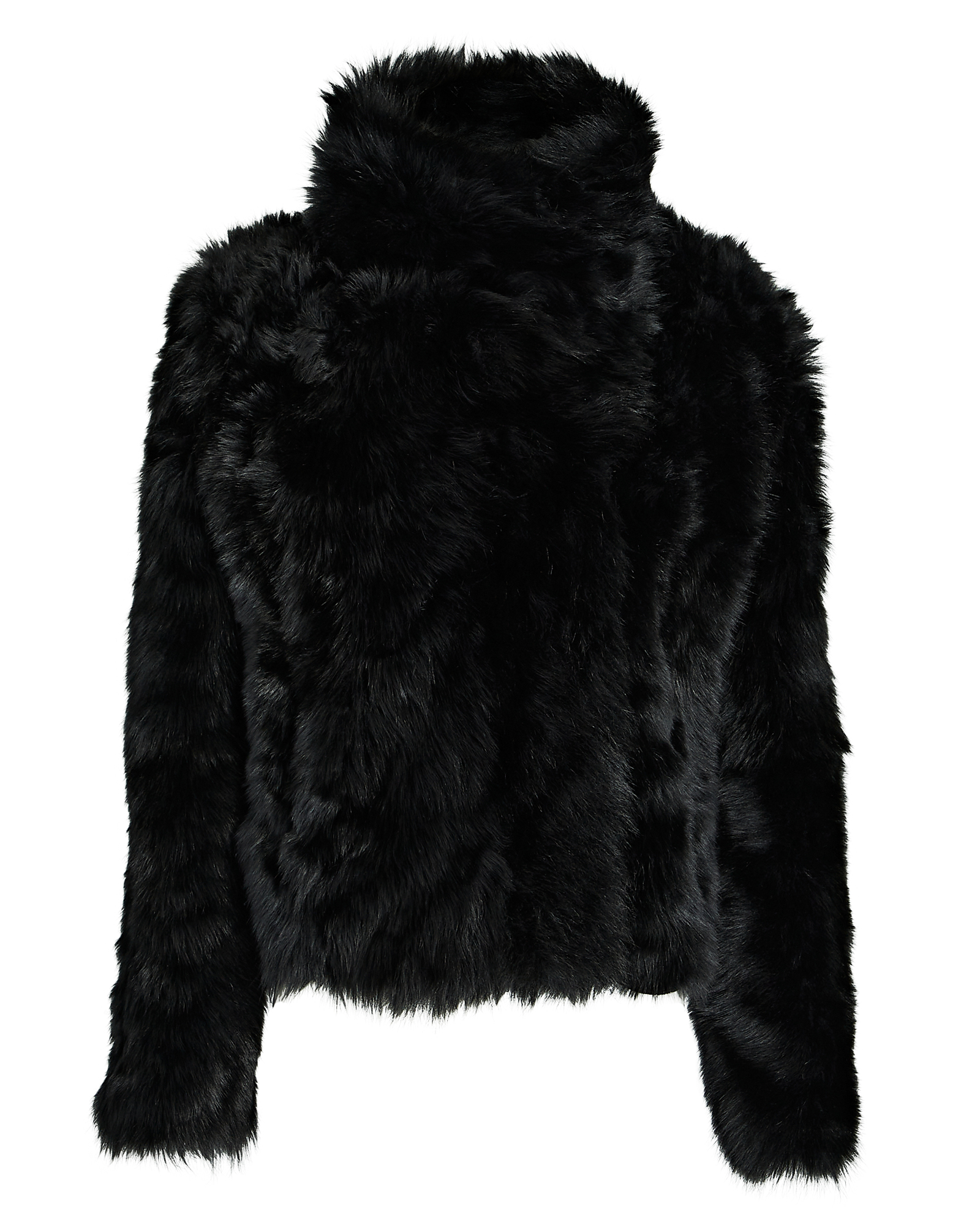 Yves Salomon Reversible Shearling Jacket In Black | INTERMIX®