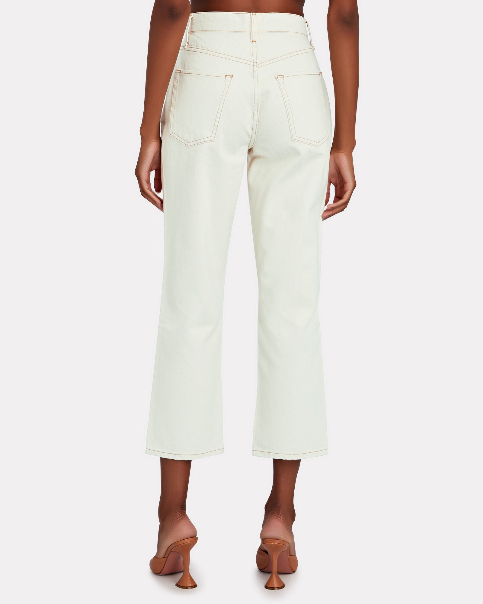 Triarchy Ms. Highsmith Jeans In White | INTERMIX®