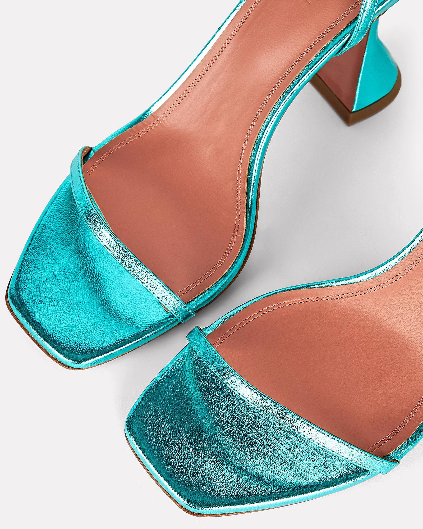Amina Muaddi Vita Leather Wrap Sandals | INTERMIX®