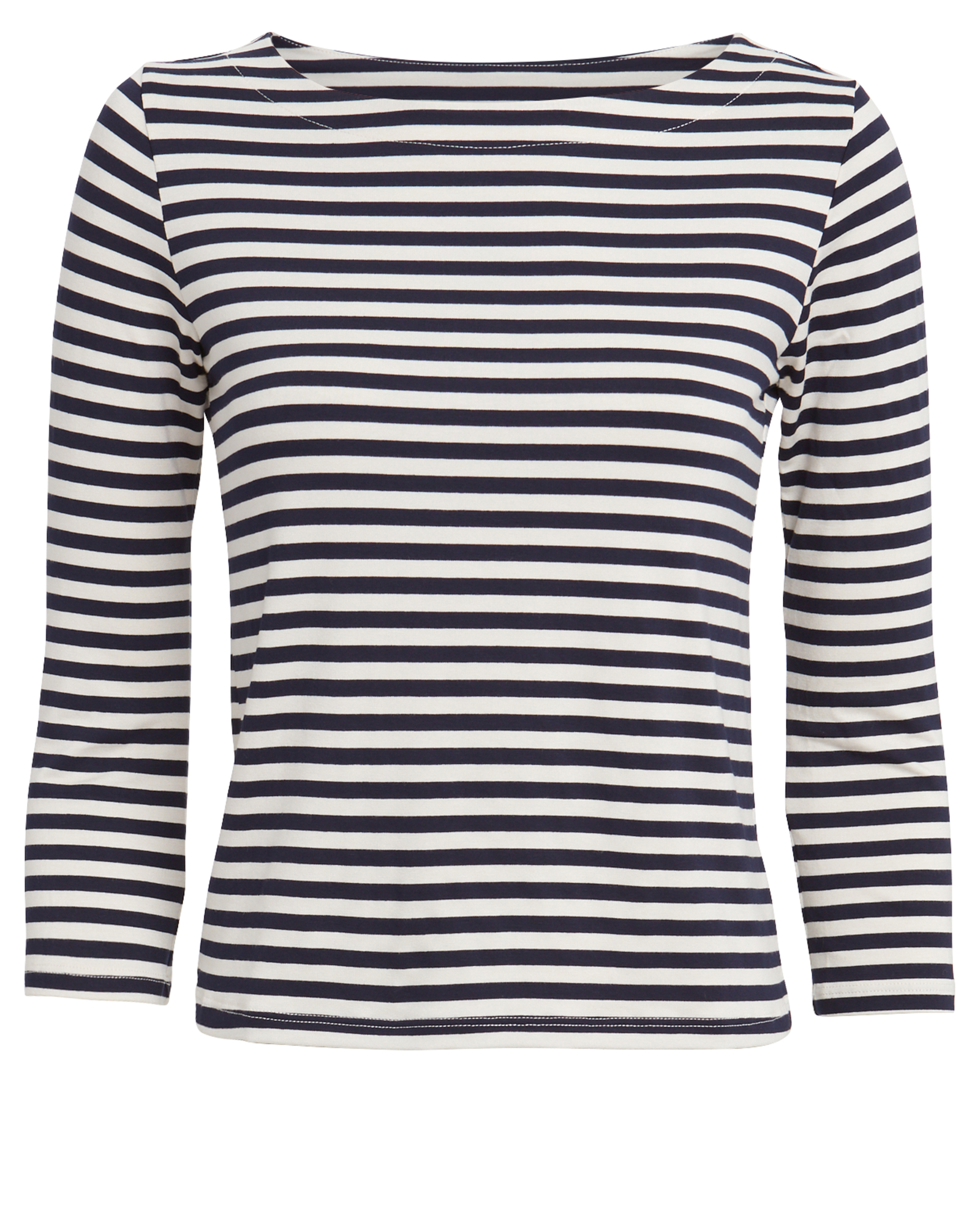 L Agence L'agence Lucy Striped Jersey Top In Multi | ModeSens