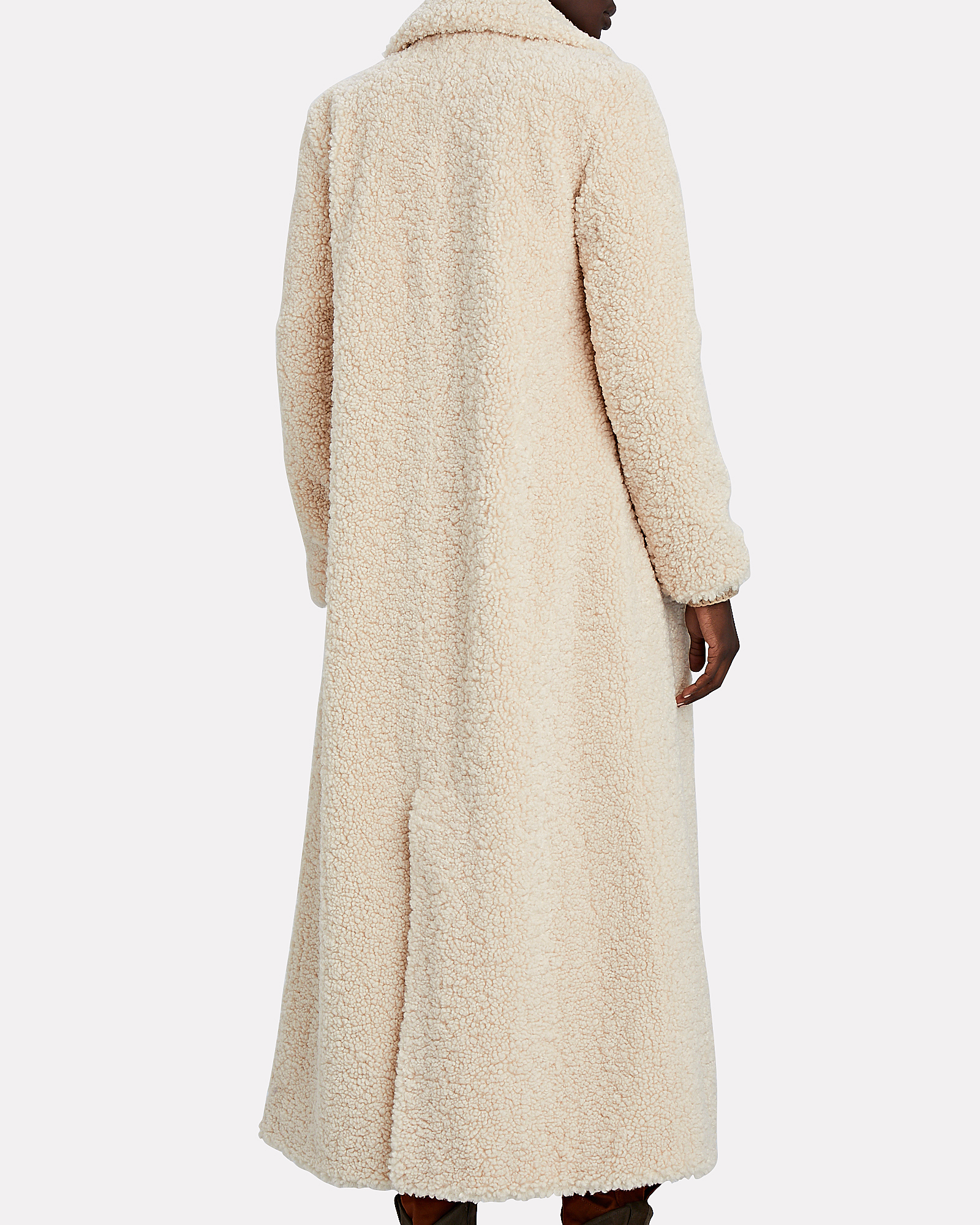 STAND Kylie Long Teddy Coat | INTERMIX®