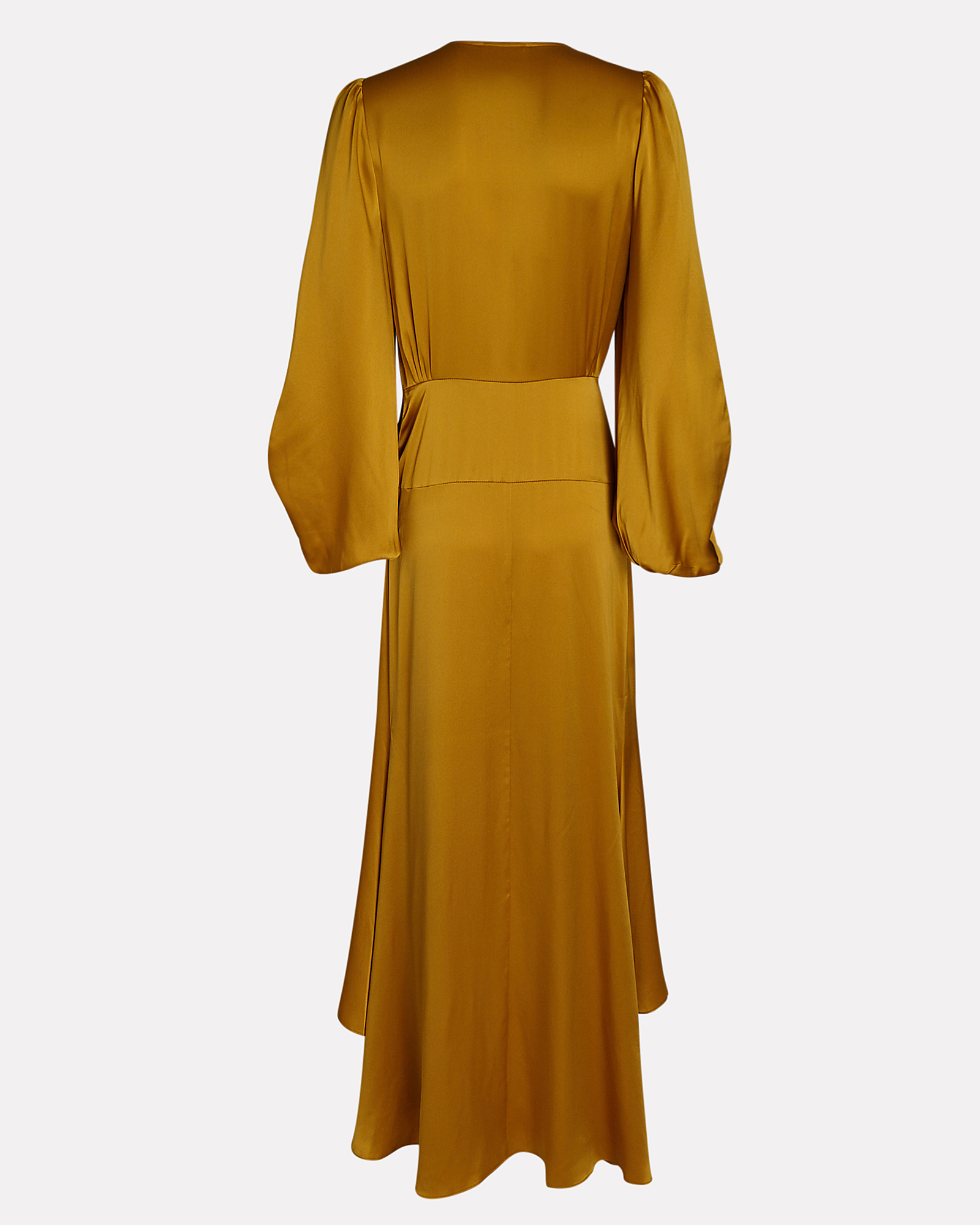 Divine Heritage Silk Charmeuse High-Low Dress | INTERMIX®