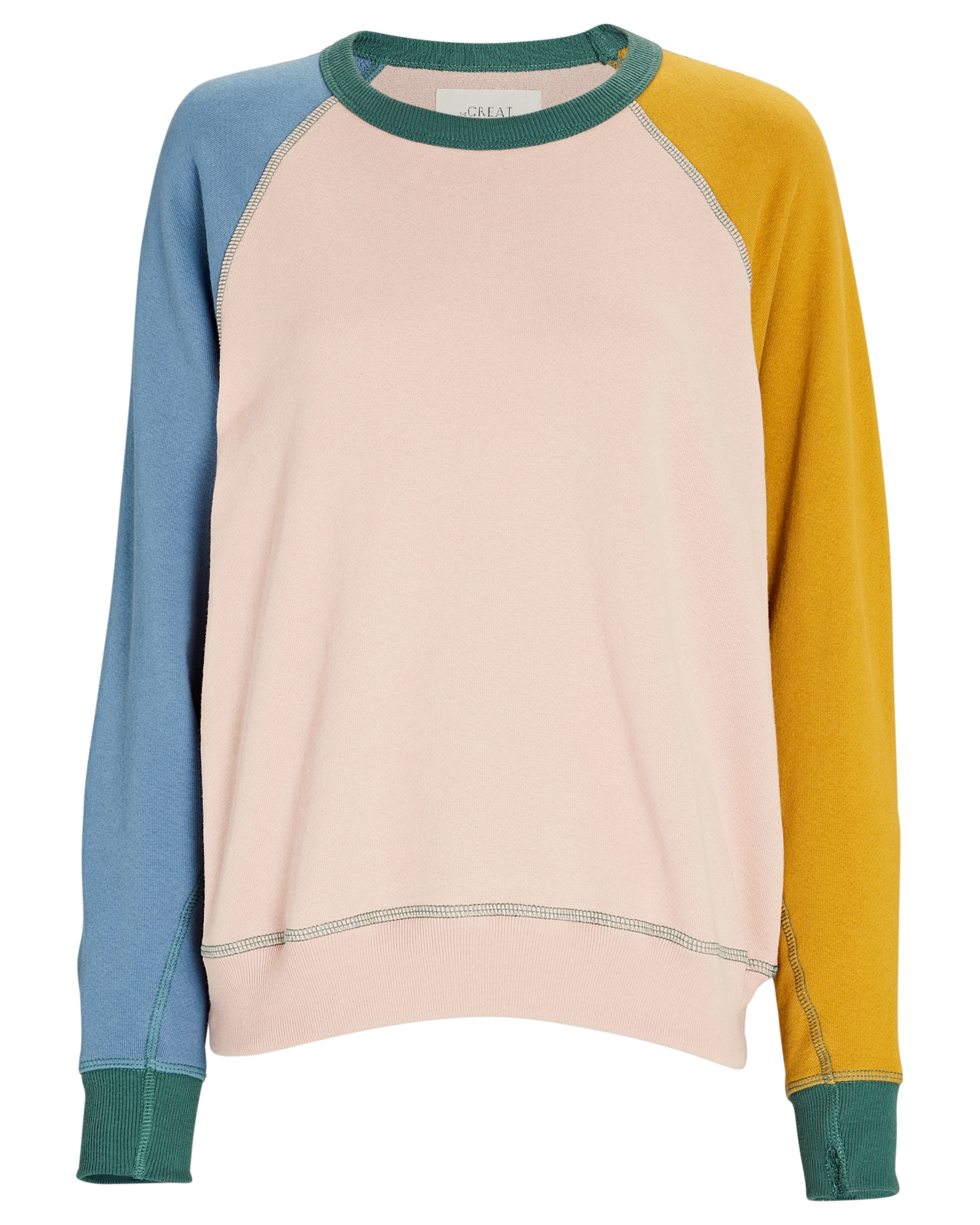 The Great The College Colorblock Sweatshirt | INTERMIX®