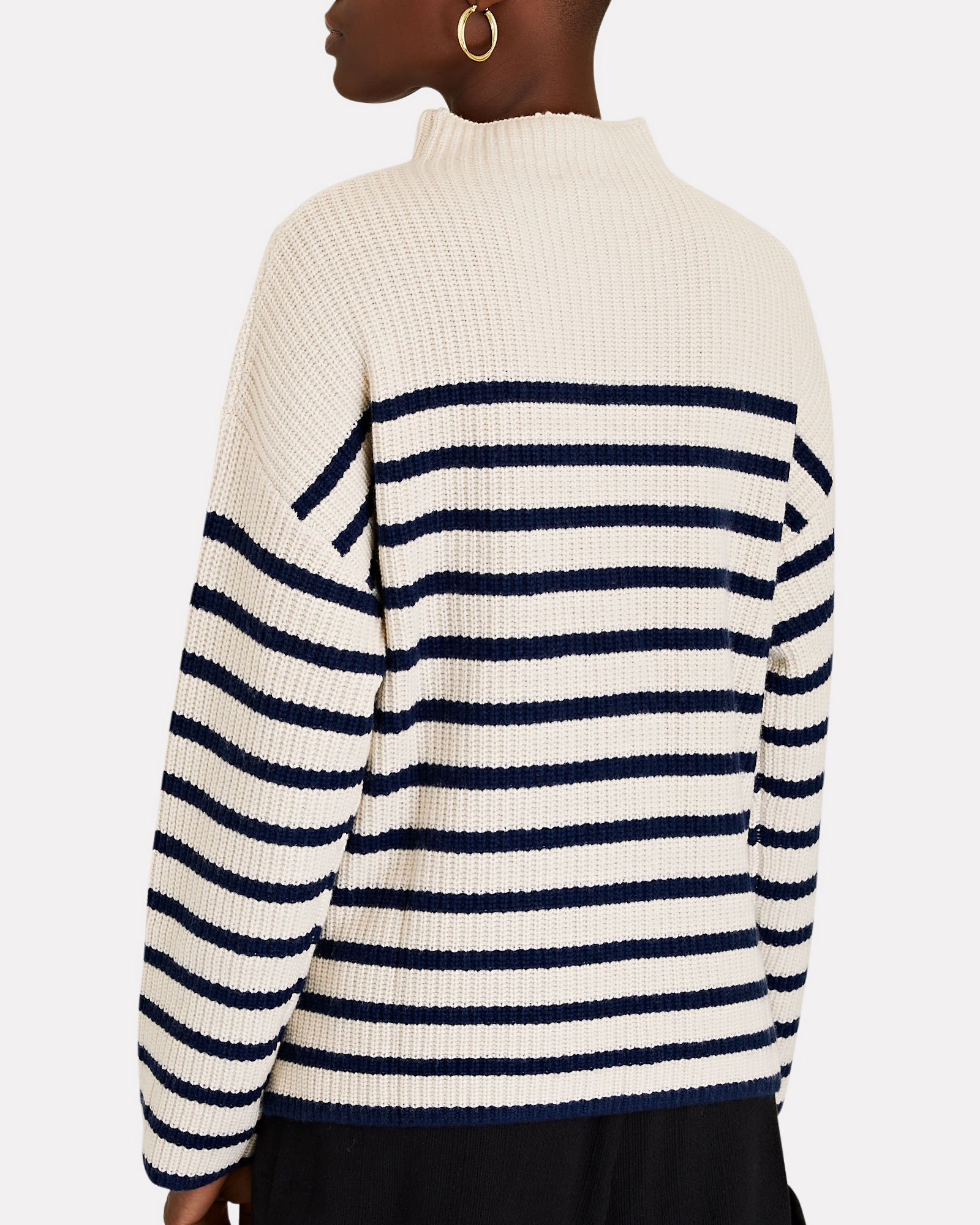 Rails Claudia Striped Funnel Neck Sweater | INTERMIX®