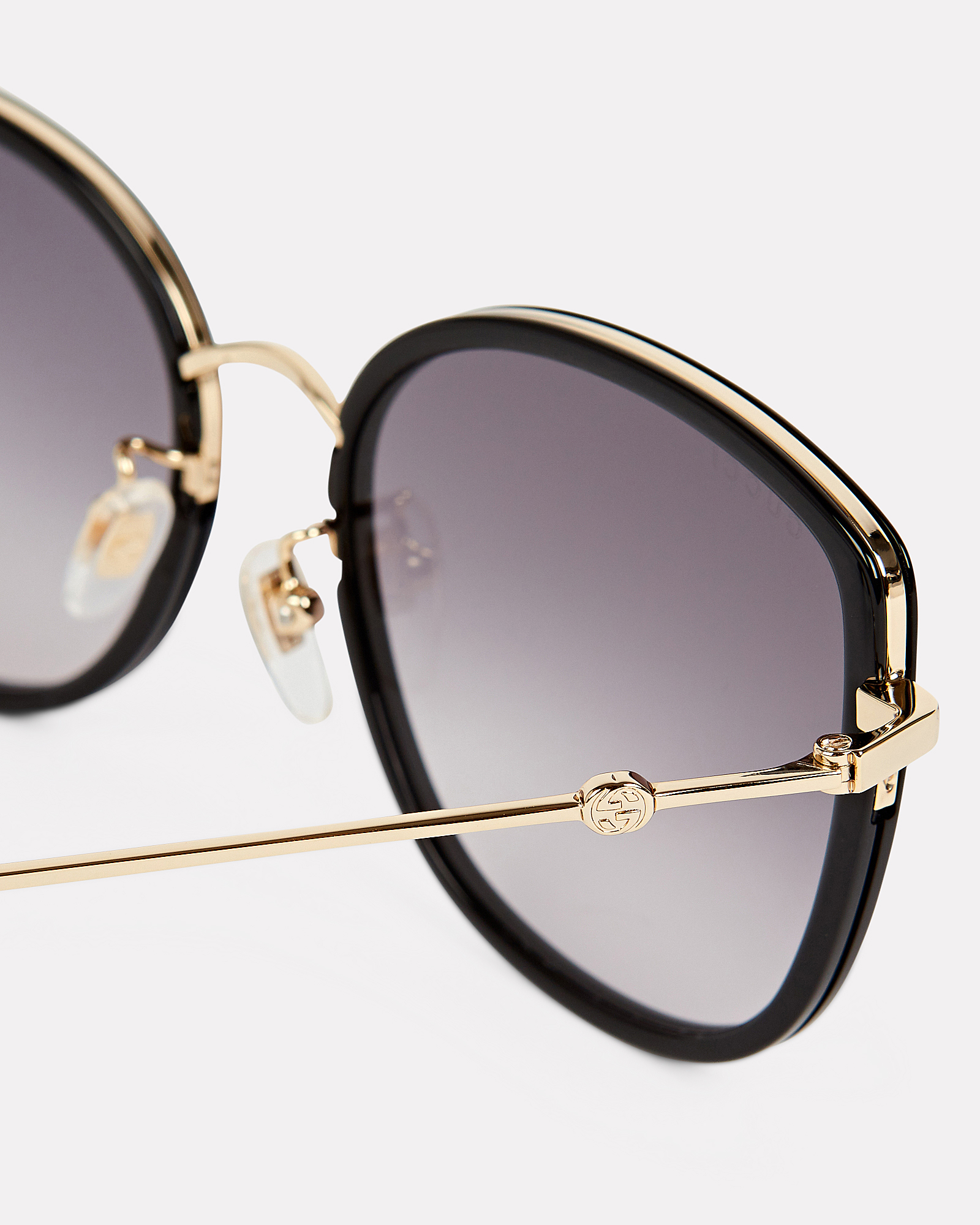 Gucci Oversized Rounded Cat Eye Sunglasses | INTERMIX®