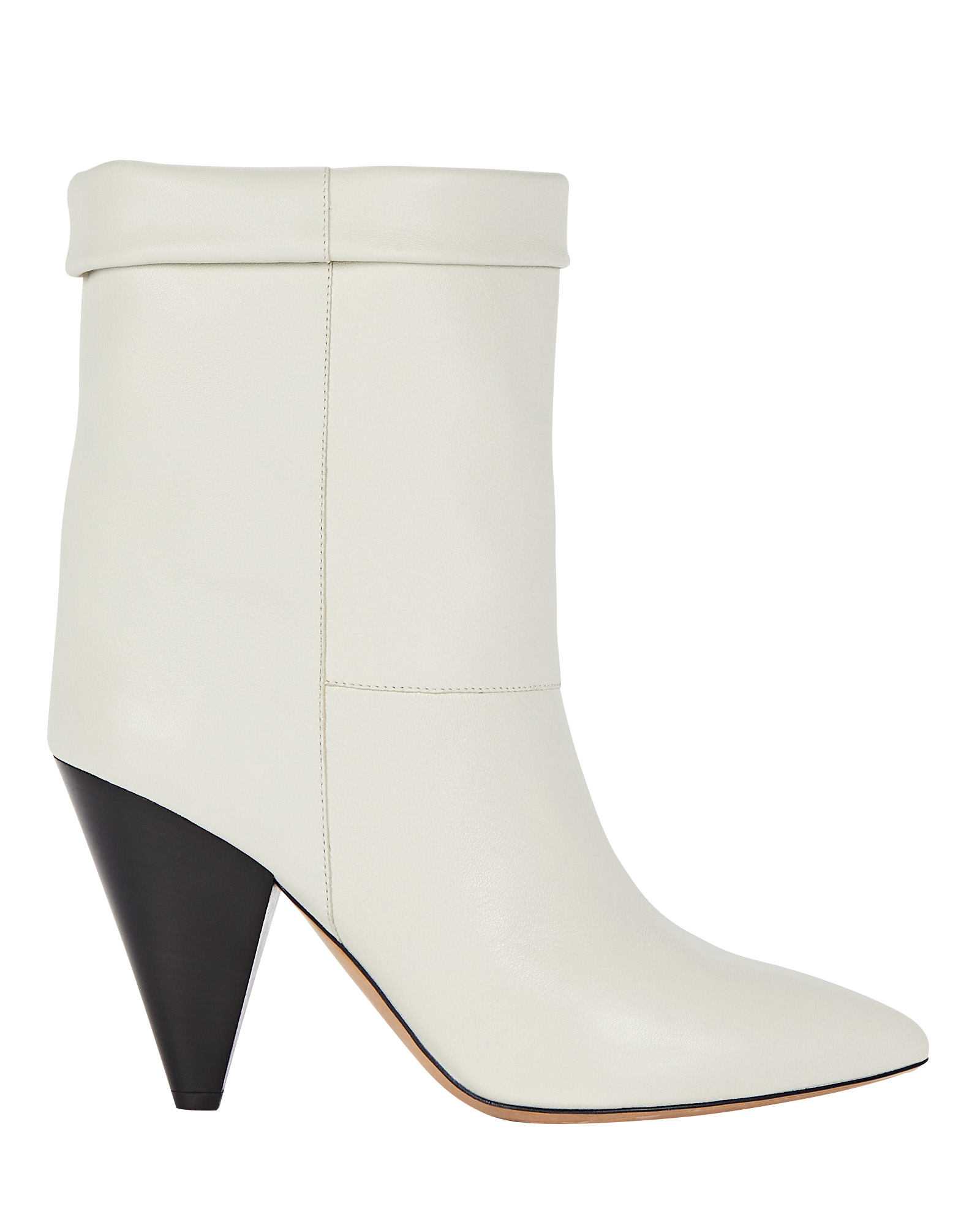Isabel Marant Luido Leather Ankle Boots | INTERMIX®