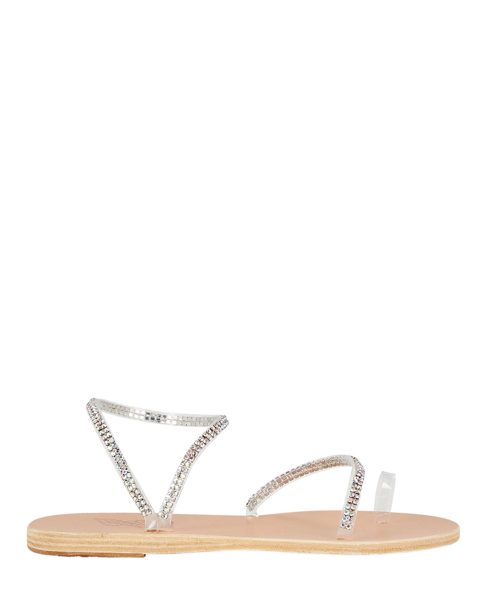 Ancient Greek Irina Crystal-Embellished PVC Sandals | INTERMIX®