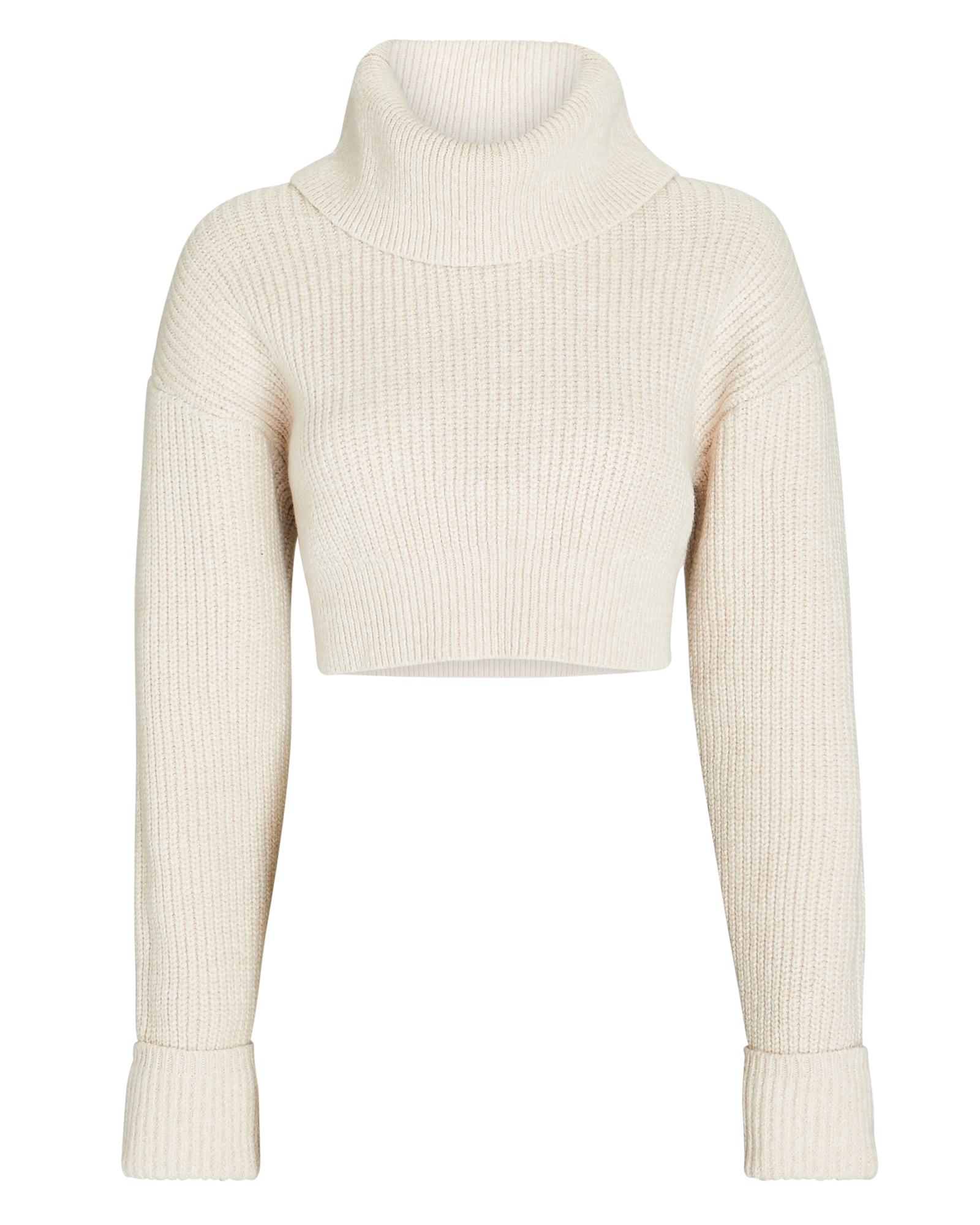 Ronny Kobo Maddie Cropped Turtleneck Sweater | INTERMIX®
