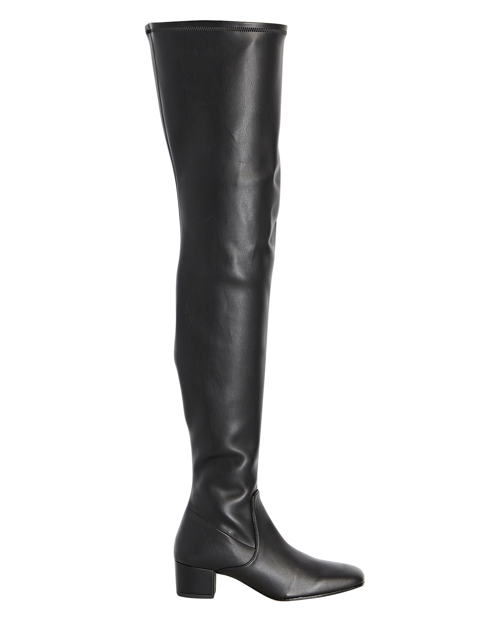 STAUD Aimee Over-The-Knee Boots In Black | INTERMIX®