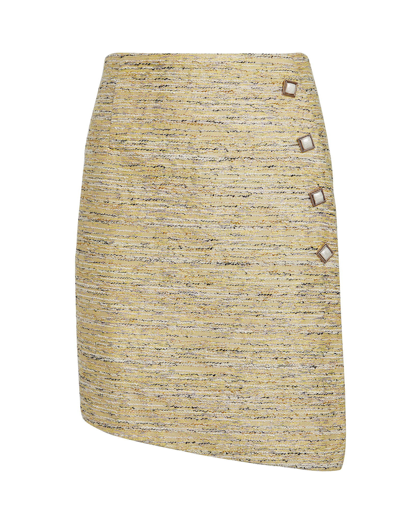 Atoir Atoìr Born To Find You Tweed Skirt In Grey-lt