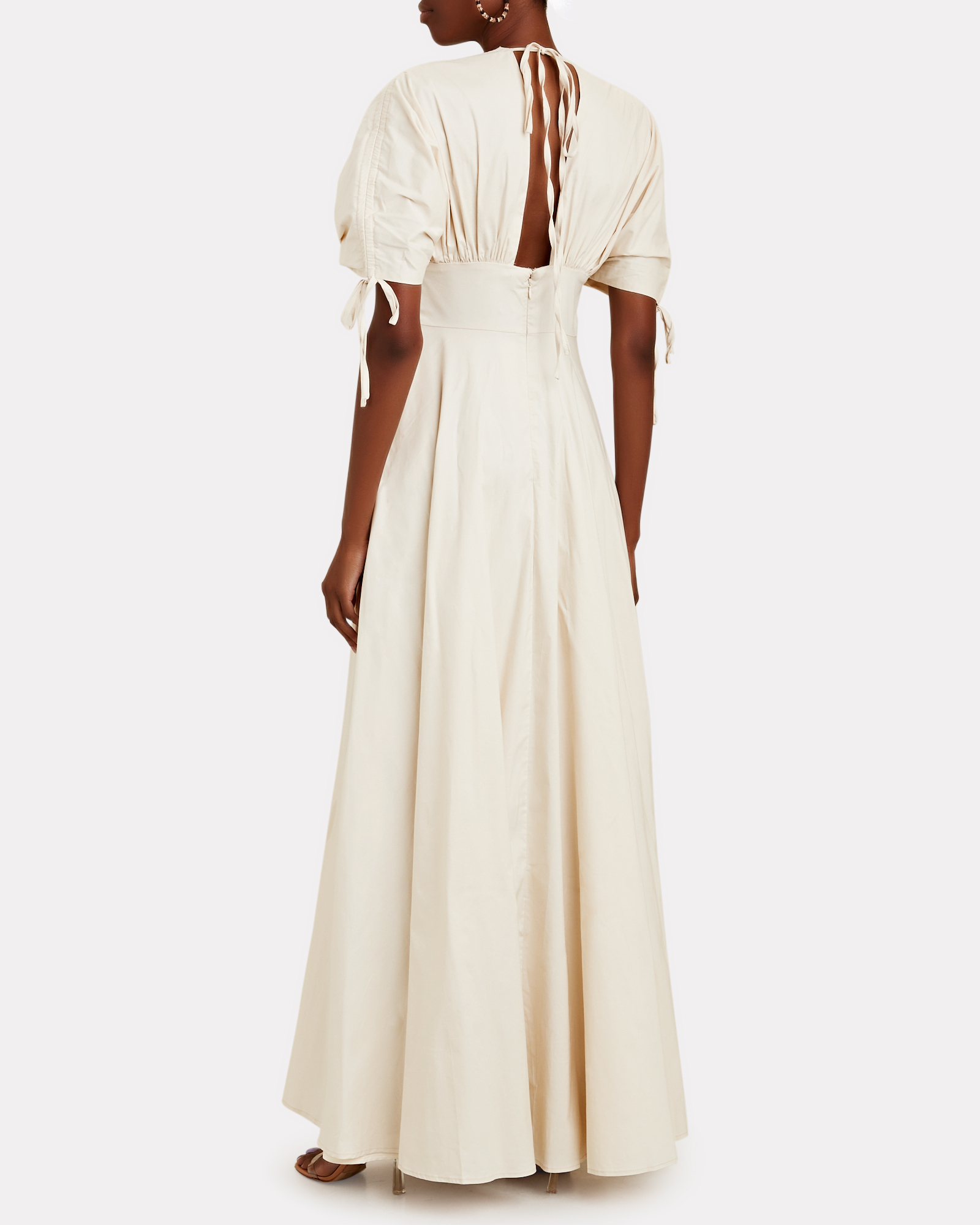 Andrea Iyamah Xena Tie-Front Maxi Dress | INTERMIX®