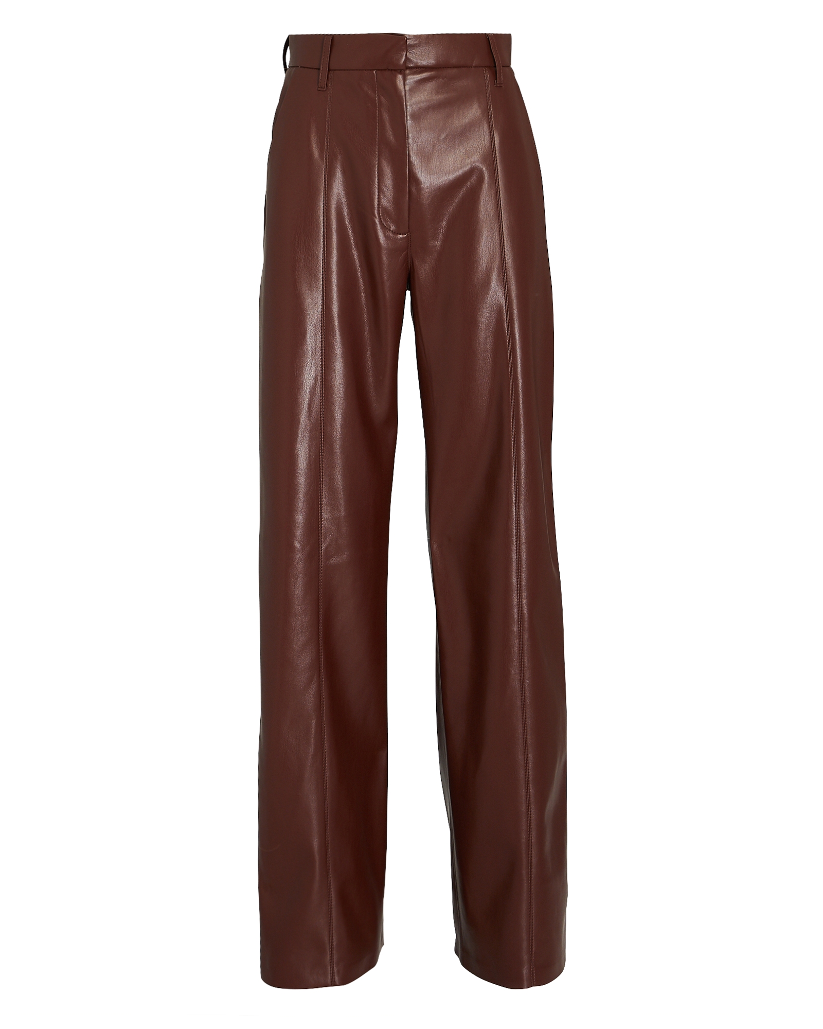 Nanushka Cleo Vegan Leather Wide-Leg Pants | INTERMIX®