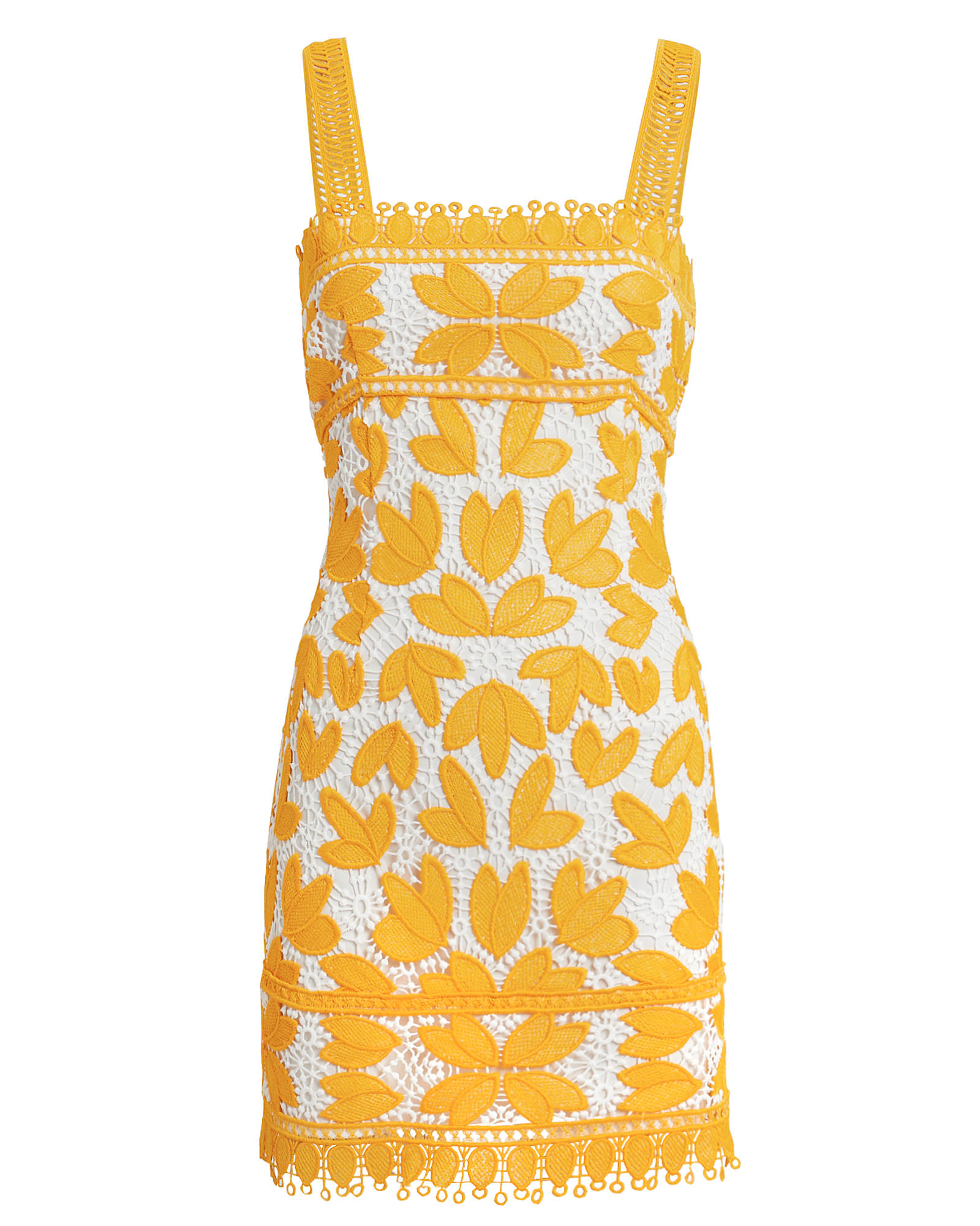 Saylor Myah Mini Dress in ob b yellow | INTERMIX®