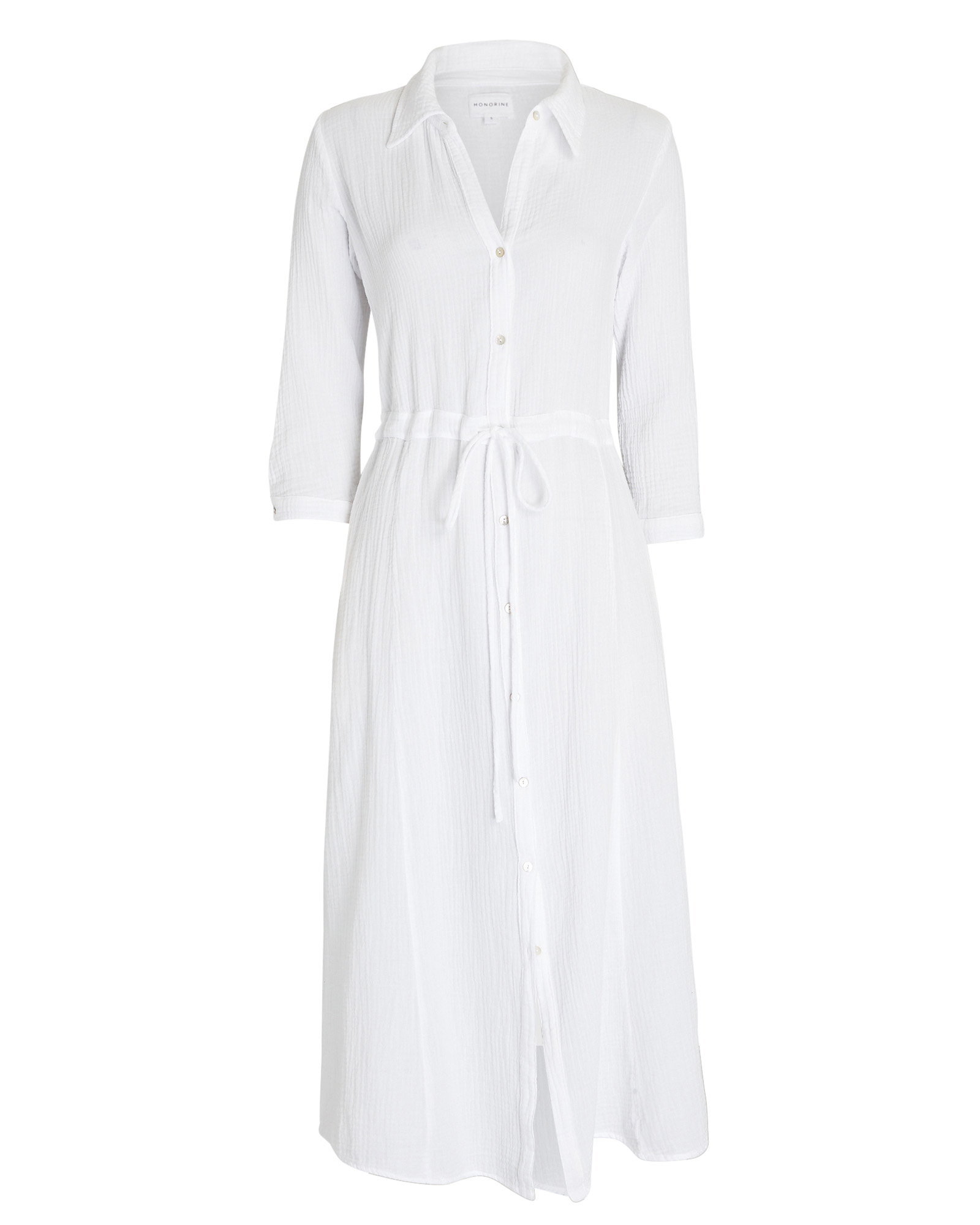 Honorine Victoria Cotton-Blend Midi Dress | INTERMIX®